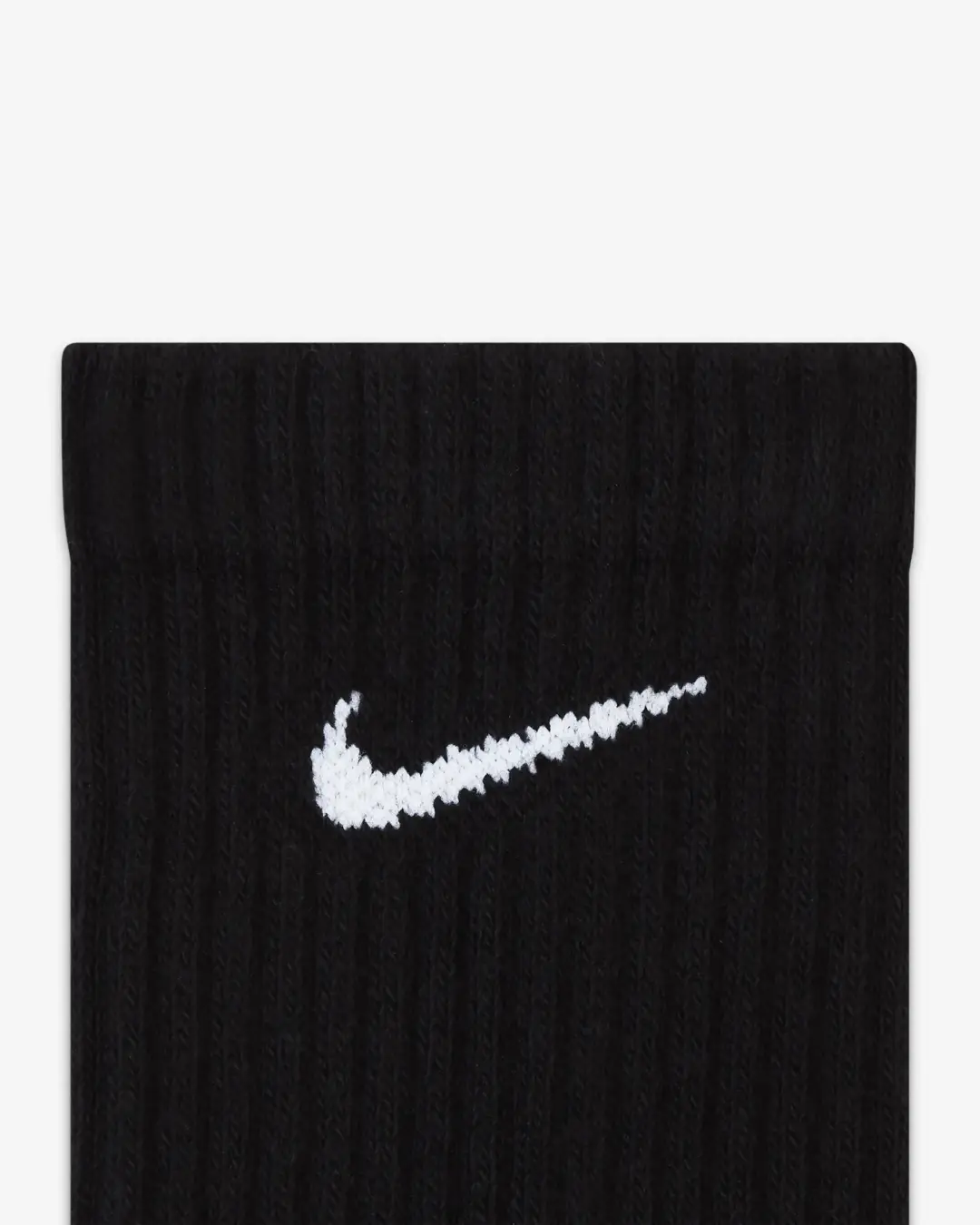 Nike Everyday Cushioned Crew Socks - Black (SX7664-100) | Premium Comfort & Support for All-Day Wear - Image 4