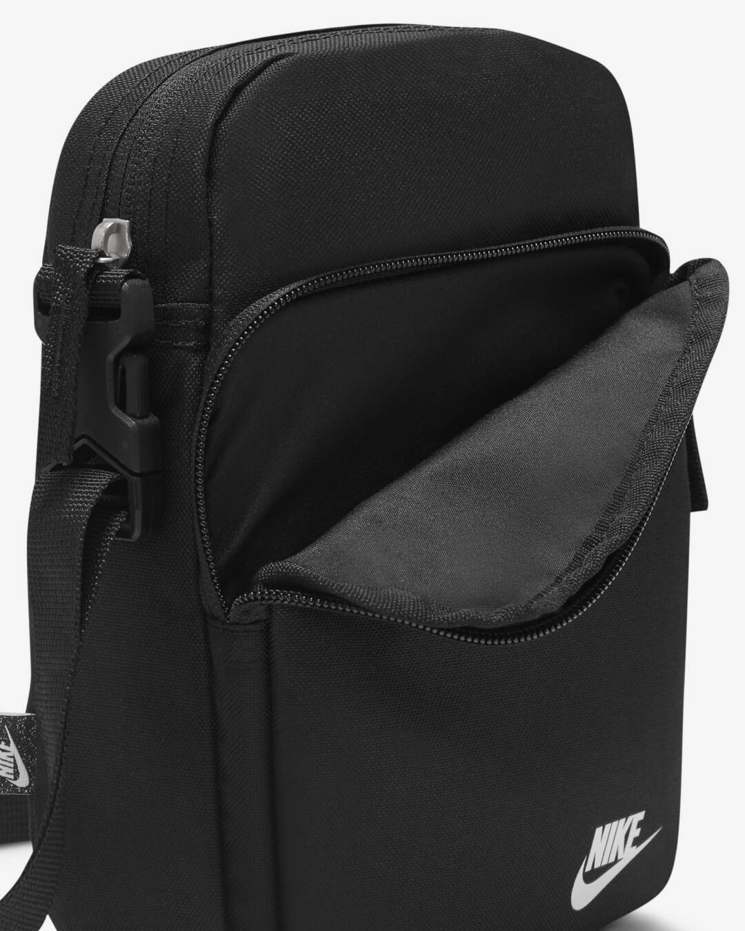 Nike Heritage Cross-Body Bag (4L) DB0456-010 - Black - Image 2