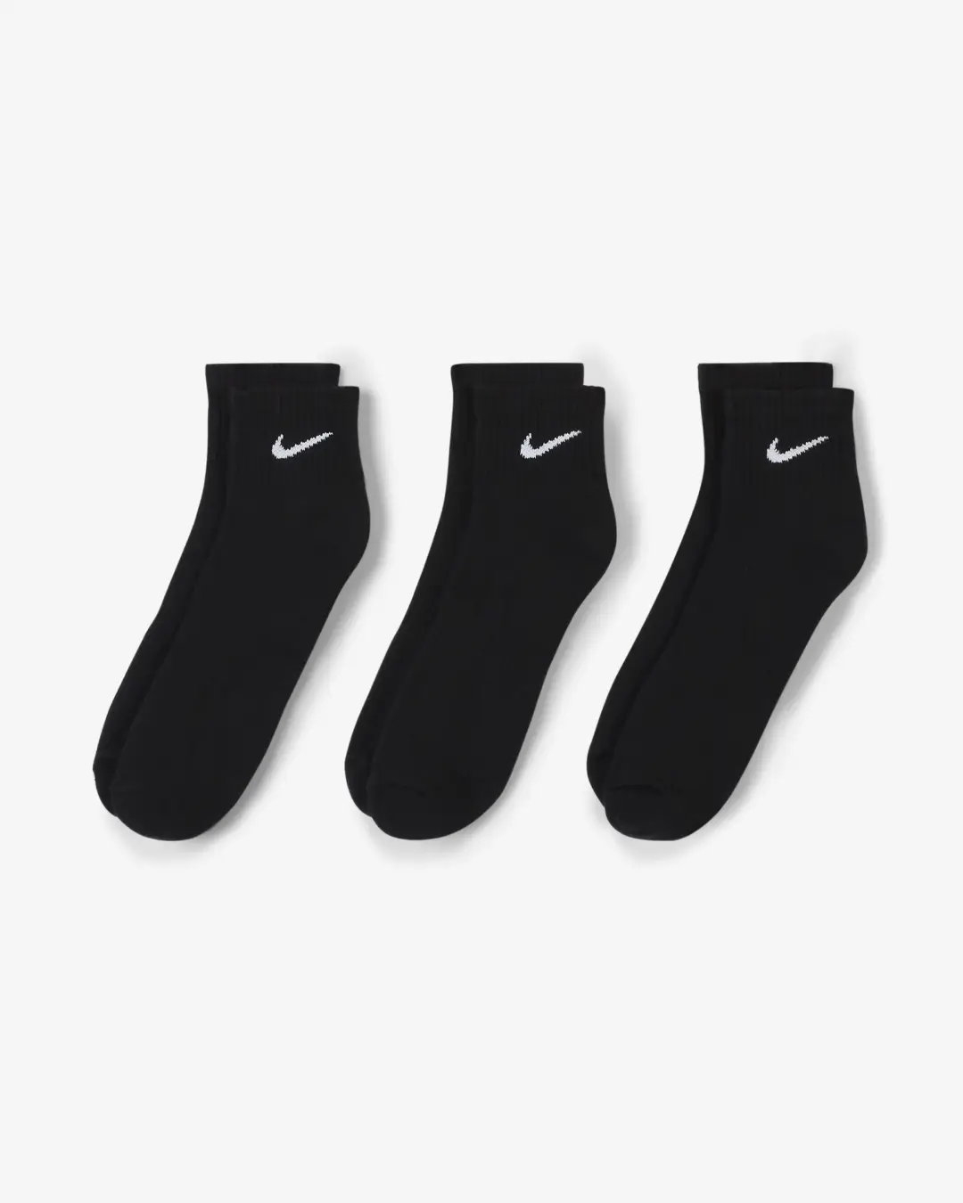 Nike Everyday Cushioned Ankle Socks - Black (SX7667-010) | Ultimate Comfort & Support for Workouts - Image 4